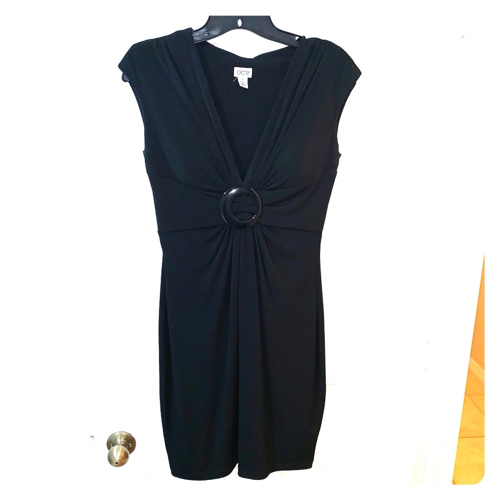 Caché Black Cocktail Dress